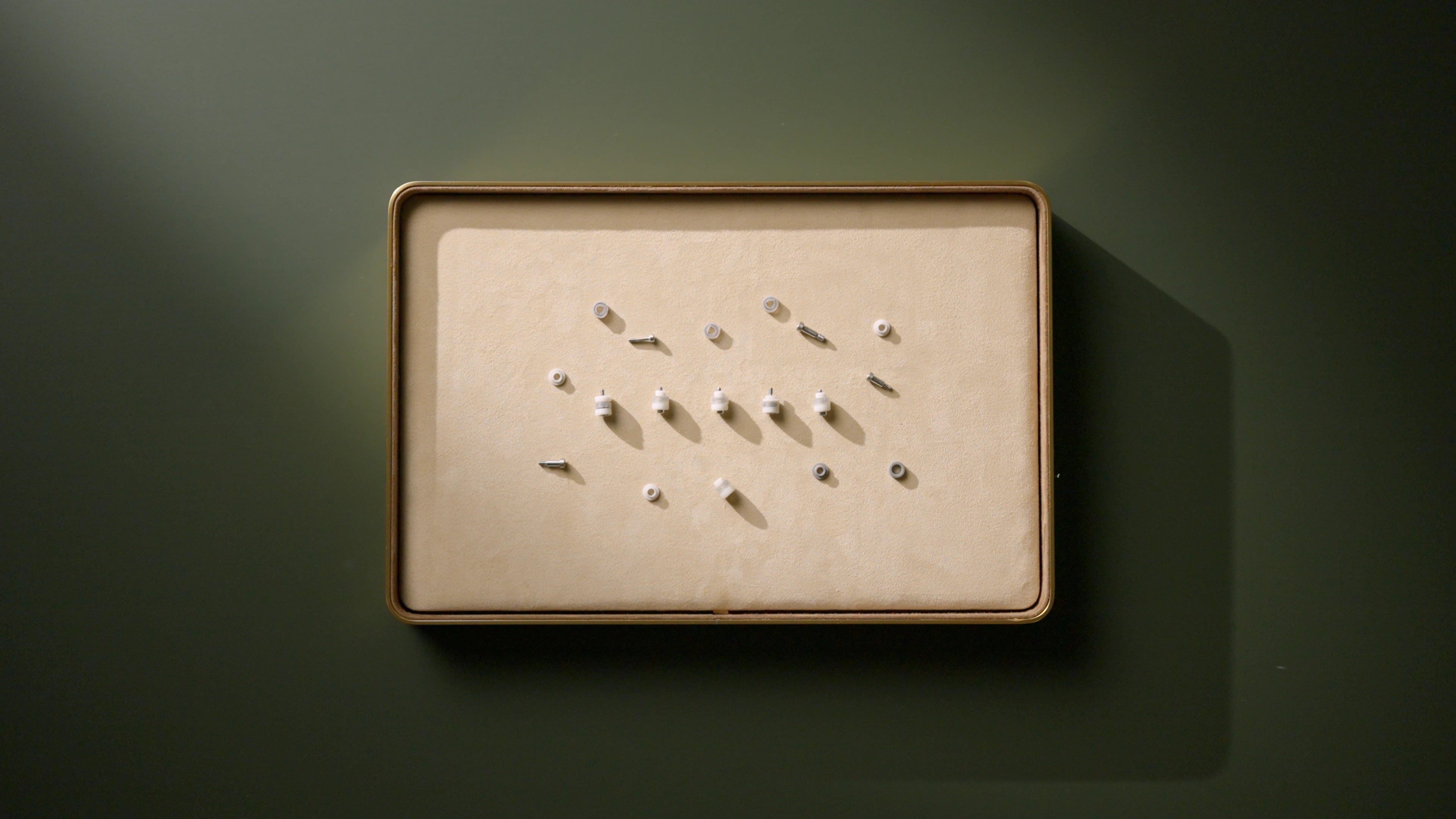 Early Crown Mounting System prototypes during exploration