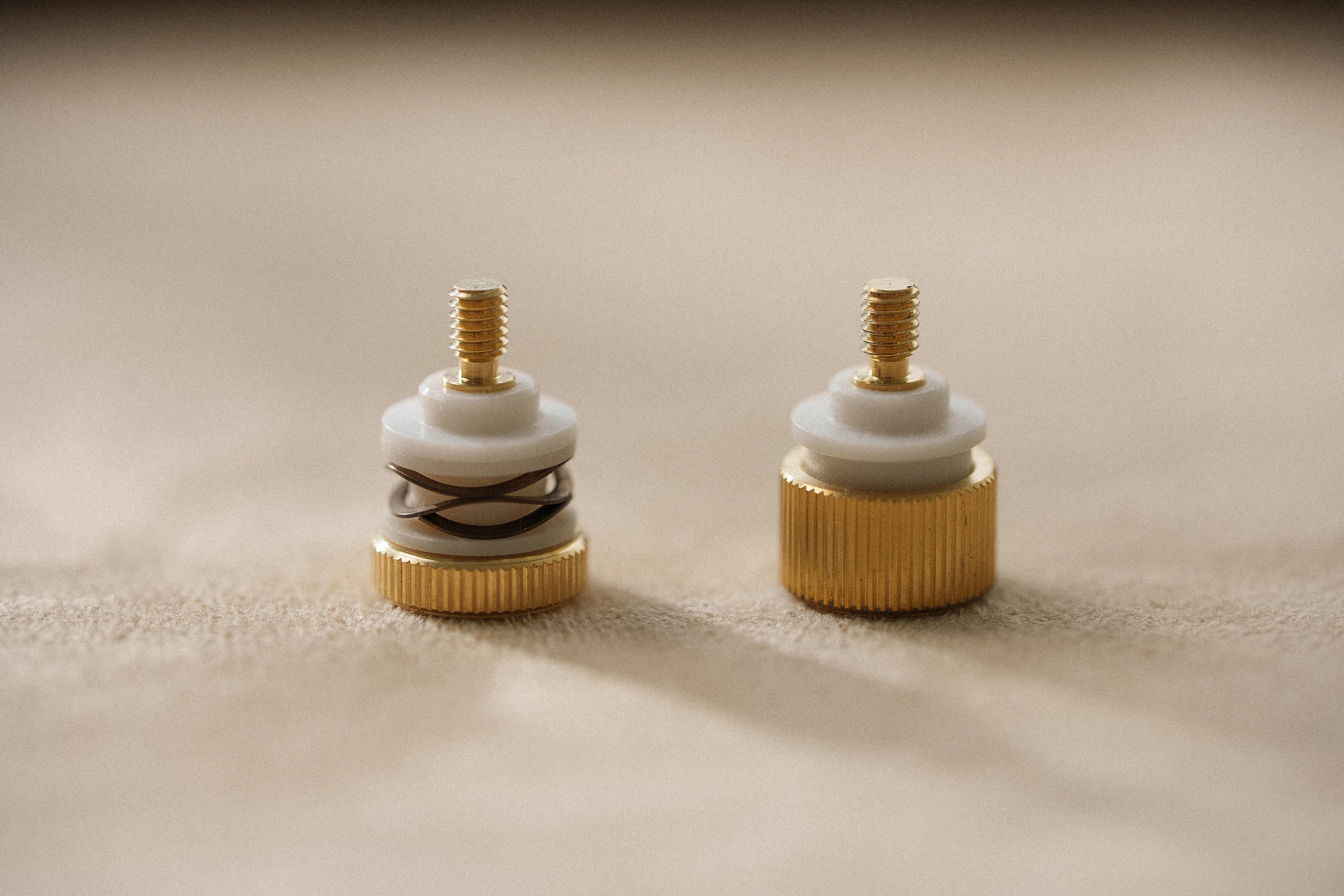 Final Crown Mounting System assembly shown in detail